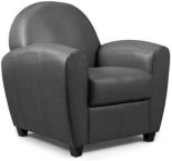 Notre test de Inside fauteuil club BAFALLO Gris Anthracite