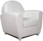 Notre test de INSIDE Fauteuil Club BUFALLO Blanc.