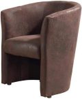 Notre test du fauteuil cabriolet BAYA, en simili marron vieilli