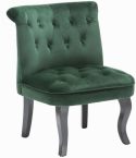 Notre test du fauteuil crapaud IDMarket, en tissu patchwork multicolore