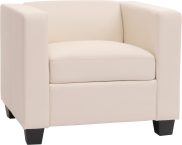 Notre test du fauteuil Mendler Lille, en simili-cuir blanc