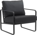 Notre test du fauteuil CLP Lounger Manea, en similicuir noir