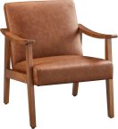 Notre test du Yaheetech, fauteuil de salon vintage aux accoudoirs courbes